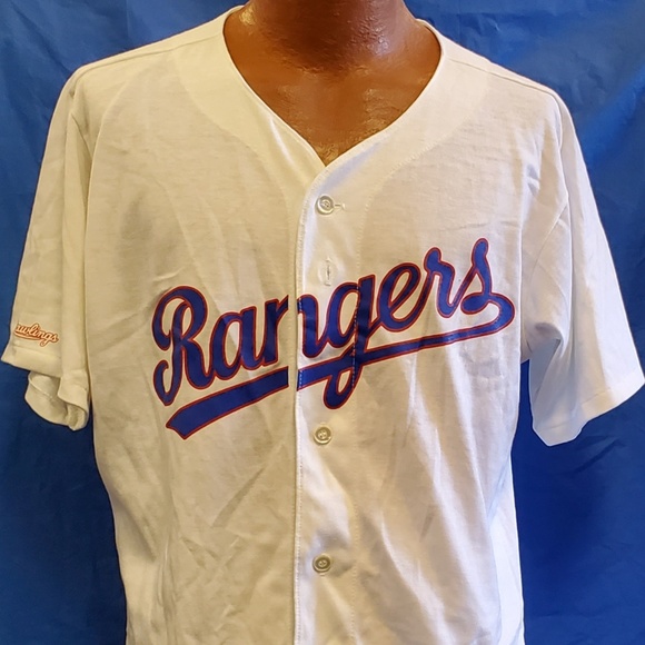 texas rangers jersey shirt